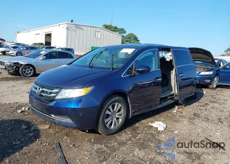 2016 Honda Odyssey Ex-L z USA, uszkodzony, nr VIN 5FNRL5H60GB001682